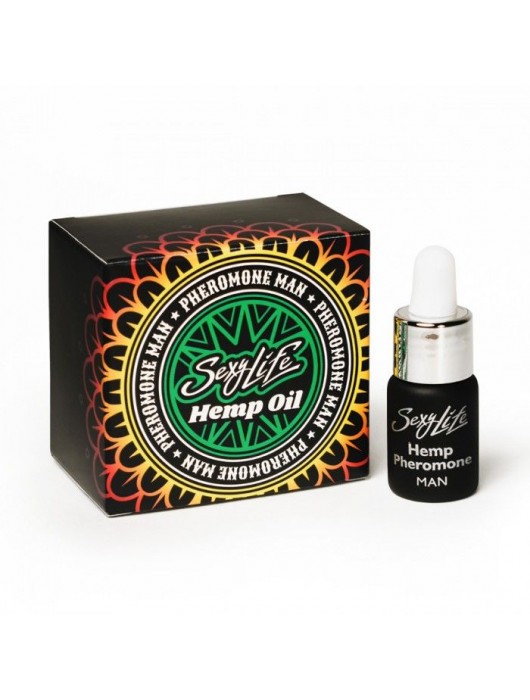 Мужские духи с феромонами Sexy Life HEMPOIL man - 5 мл. -  - Магазин феромонов в Сызрани