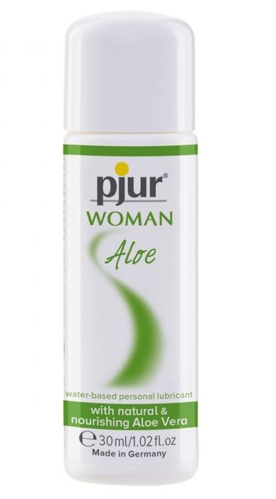 Лубрикант на водной основе pjur WOMAN Aloe - 30 мл. - Pjur - купить с доставкой в Сызрани