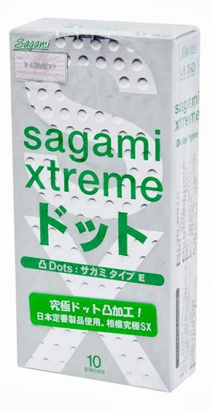 Презервативы Sagami Xtreme Type-E с точками - 10 шт. - Sagami - купить с доставкой в Сызрани