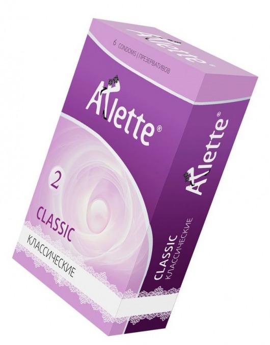 Классические презервативы Arlette Classic - 6 шт. - Arlette - купить с доставкой в Сызрани