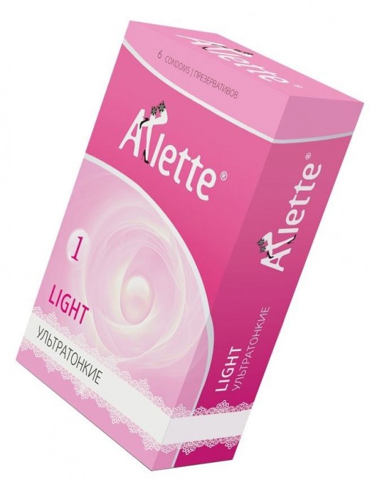 Ультратонкие презервативы Arlette Light - 6 шт. - Arlette - купить с доставкой в Сызрани