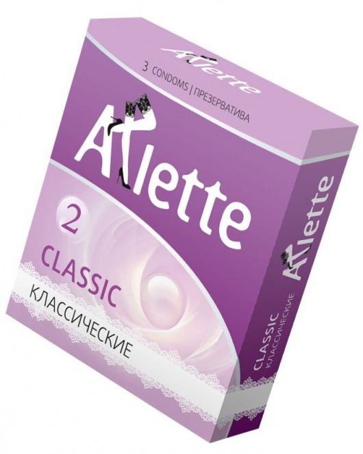 Классические презервативы Arlette Classic - 3 шт. - Arlette - купить с доставкой в Сызрани