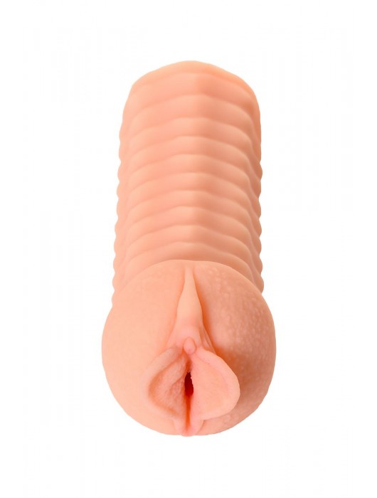 Мастурбатор-вагина ELEGANCE с ребрами на поверхности - KOKOS - в Сызрани купить с доставкой