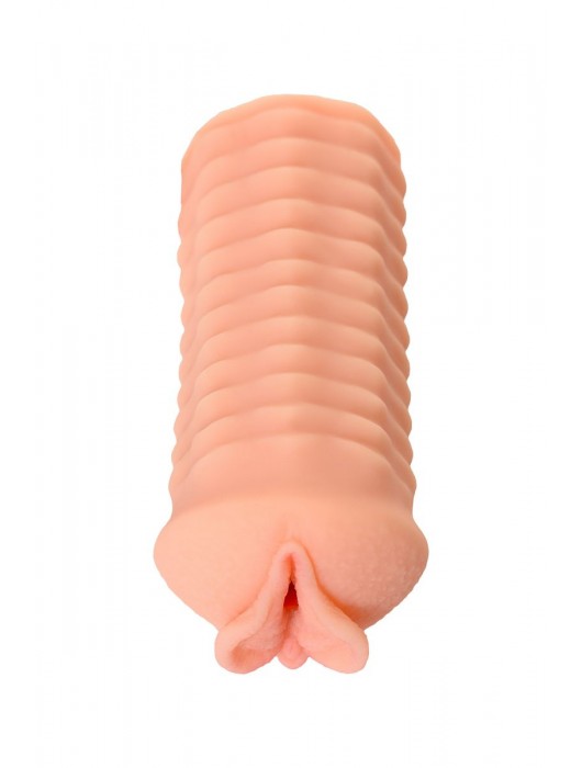 Мастурбатор-вагина ELEGANCE с ребрами на поверхности - KOKOS - в Сызрани купить с доставкой