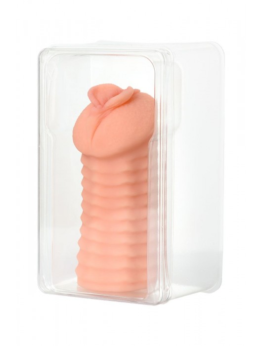 Мастурбатор-вагина ELEGANCE с ребрами на поверхности - KOKOS - в Сызрани купить с доставкой