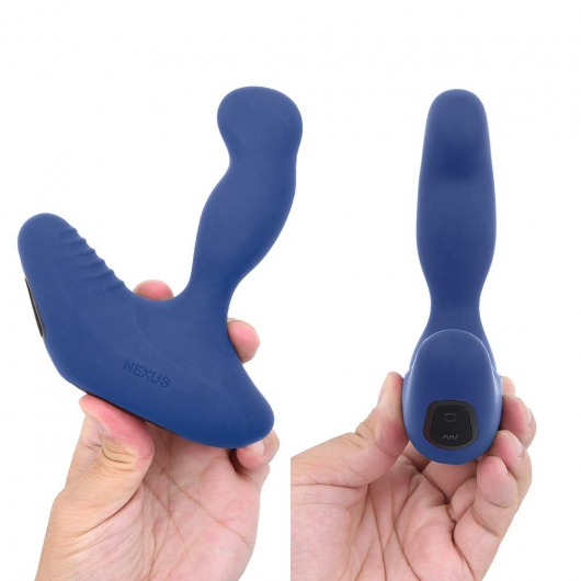 Синий вибромассажер простаты NEXUS REVO 2.0 с вращающейся головкой - Nexus Range - в Сызрани купить с доставкой