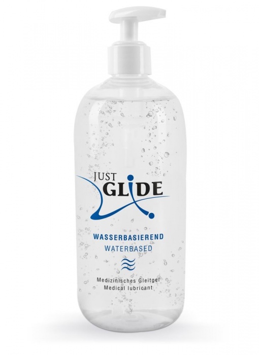 Гель-смазка на водной основе Just Glide с дозатором - 500 мл. - Orion - купить с доставкой в Сызрани
