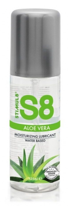 Лубрикант на водной основе S8 Aloe Vera Lube - 125 мл. - Stimul8 - купить с доставкой в Сызрани