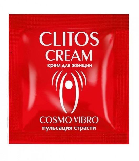 Пробник возбуждающего крема для женщин Clitos Cream - 1,5 гр. - Биоритм - купить с доставкой в Сызрани