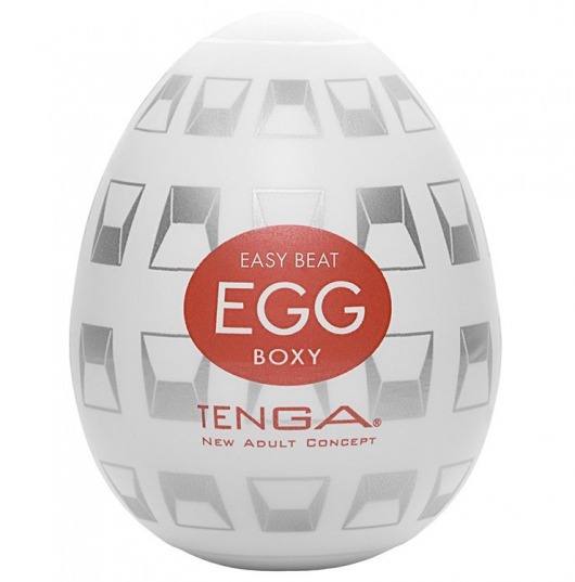 Мастурбатор-яйцо EGG Boxy - Tenga - в Сызрани купить с доставкой