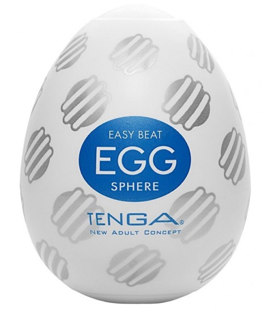 Мастурбатор-яйцо EGG Sphere - Tenga - в Сызрани купить с доставкой