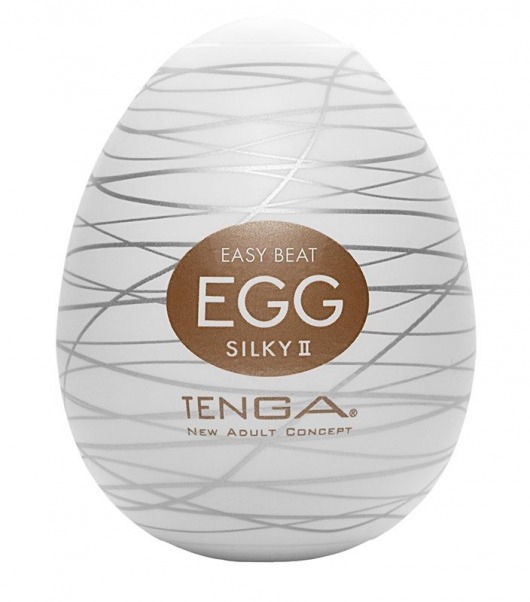 Мастурбатор-яйцо EGG Silky II - Tenga - в Сызрани купить с доставкой