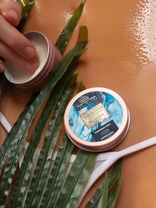 Массажная свеча  Гавайское лето - БиоМед - купить с доставкой в Сызрани