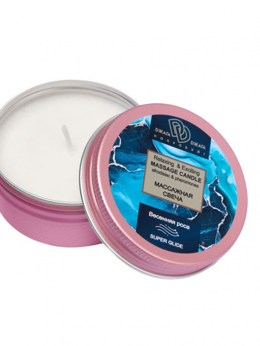 Массажная свеча  Весенняя роса - БиоМед - купить с доставкой в Сызрани