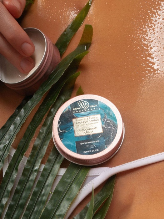 Массажная свеча  Весенняя роса - БиоМед - купить с доставкой в Сызрани