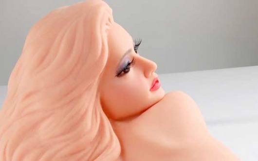 Реалистичный торс девушки Hera 1 с тремя отверстиями и вибрацией - KOKOS - в Сызрани купить с доставкой