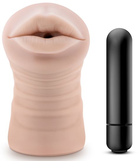 Телесный мастурбатор-ротик Skye - Blush Novelties - в Сызрани купить с доставкой