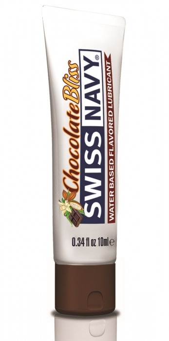 Лубрикант с ароматом шоколада Swiss Navy Chocolate Bliss Lube - 10 мл. - Swiss navy - купить с доставкой в Сызрани