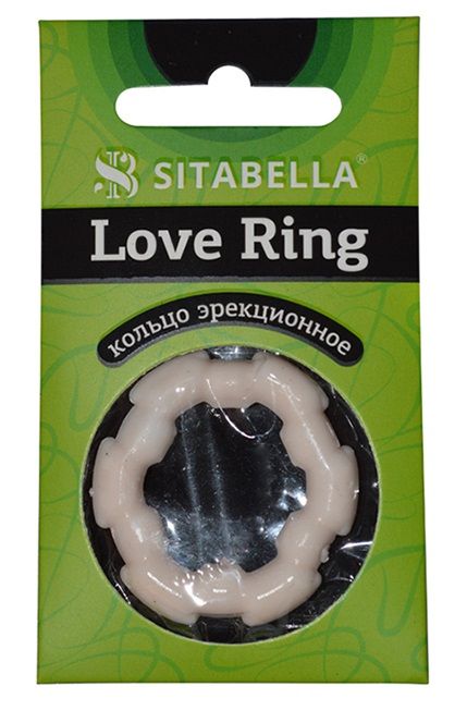 Фигурное эрекционное кольцо из киберкожи - Sitabella - в Сызрани купить с доставкой
