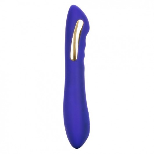 Фиолетовый вибратор с электростимуляцией Intimate E-Stimulator Petite Wand - 18,5 см. - California Exotic Novelties - купить с доставкой в Сызрани