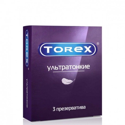 Презервативы Torex  Ультратонкие  - 3 шт. - Torex - купить с доставкой в Сызрани