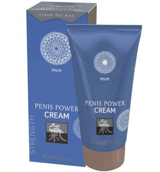 Возбуждающий крем для мужчин Penis Power Cream - 30 мл. - Shiatsu - купить с доставкой в Сызрани