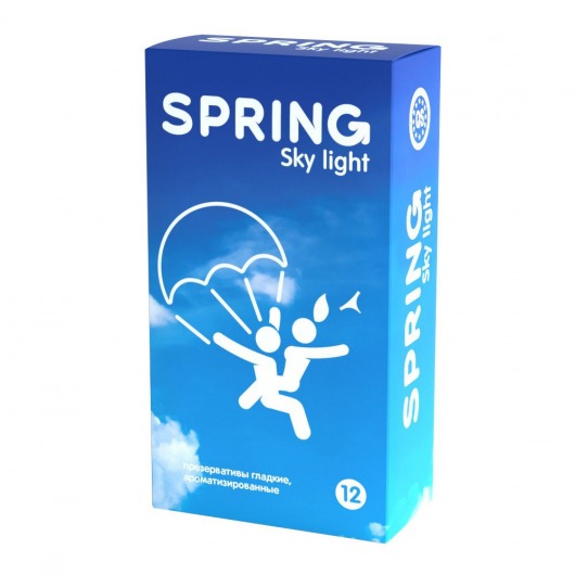 Ультратонкие презервативы SPRING SKY LIGHT - 12 шт. - SPRING - купить с доставкой в Сызрани