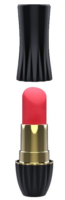 Клиторальный стимулятор-помада LIPSTICK - 9,3 см. - Dream Toys - купить с доставкой в Сызрани