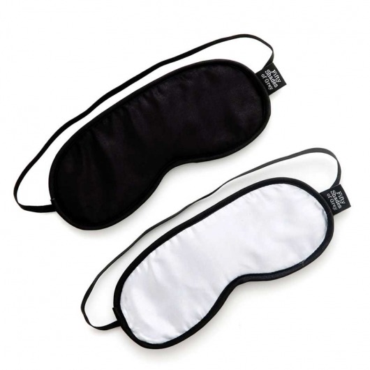 Набор из двух масок на глаза Soft Blindfold Twin Pack - Fifty Shades of Grey - купить с доставкой в Сызрани