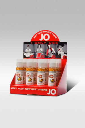 Лубрикант с ароматом персика JO Flavored Peachy Lips - 30 мл. - System JO - купить с доставкой в Сызрани