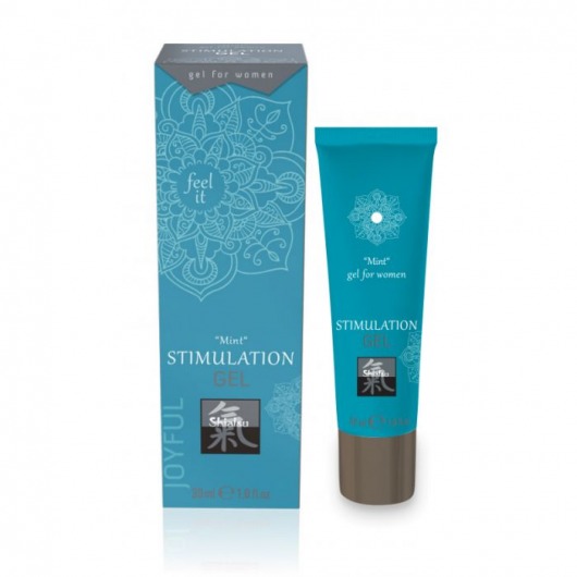 Возбуждающий интимный гель STIMULATION GEL Mint - 30 мл. - Shiatsu - купить с доставкой в Сызрани