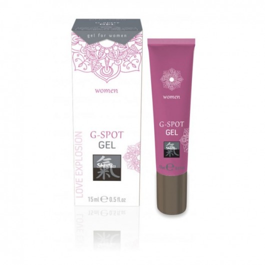 Возбуждающий интимный гель G-SPOT GEL - 15 мл. - Shiatsu - купить с доставкой в Сызрани