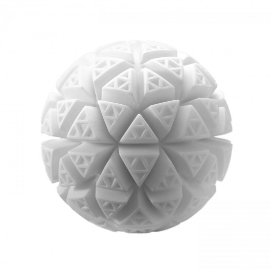 Белый мастурбатор Tenga Geo Glacier - Tenga - в Сызрани купить с доставкой