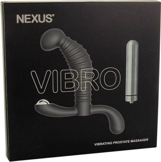 Стимулятор простаты Nexus Vibro Black - 10,2 см. - Nexus Range - в Сызрани купить с доставкой