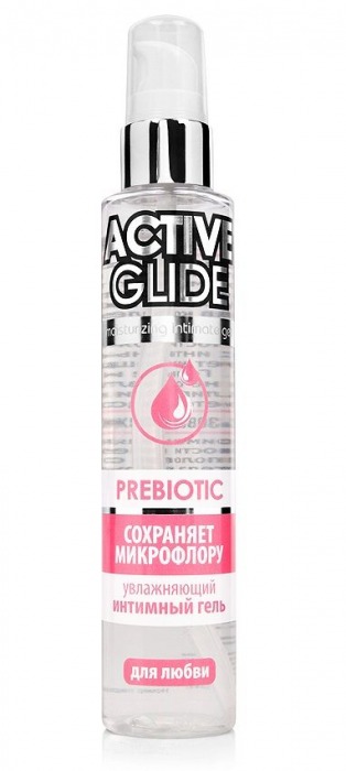 Увлажняющий интимный гель Active Glide Prebiotic - 100 гр. - Биоритм - купить с доставкой в Сызрани