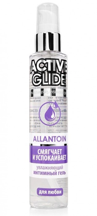 Увлажняющий интимный гель Active Glide Allantoin - 100 гр. - Биоритм - купить с доставкой в Сызрани