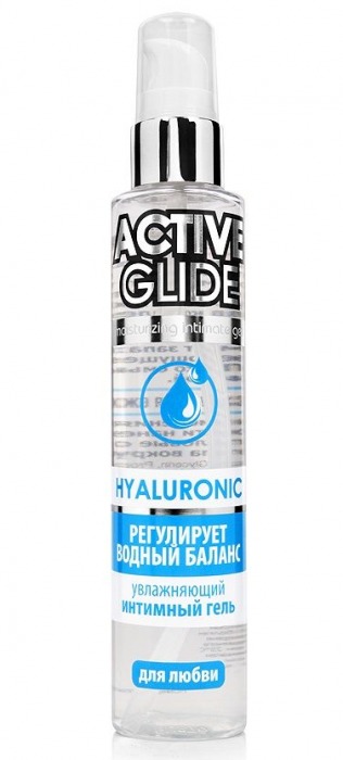 Увлажняющий интимный гель Active Glide Hyaluronic - 100 гр. - Биоритм - купить с доставкой в Сызрани