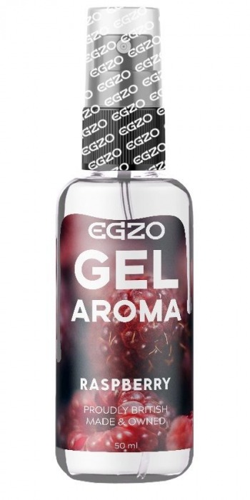 Интимный лубрикант EGZO AROMA с ароматом малины - 50 мл. - EGZO - купить с доставкой в Сызрани