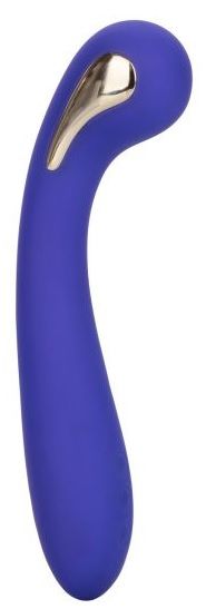 Фиолетовый вибромассажер с электростимуляцией Intimate Estim Petite G Wand - 19 см. - California Exotic Novelties - купить с доставкой в Сызрани