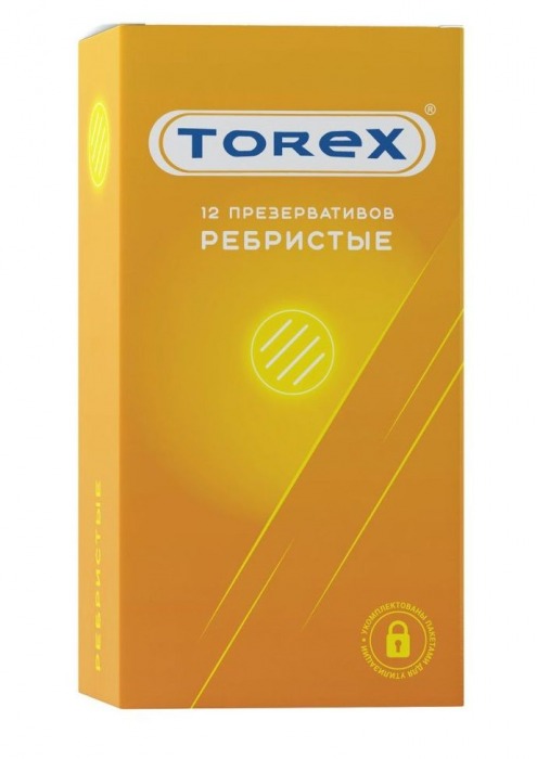 Текстурированные презервативы Torex  Ребристые  - 12 шт. - Torex - купить с доставкой в Сызрани