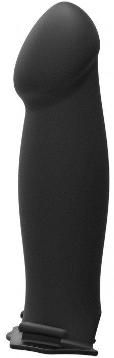 Черный полый страпон с креплением BE Bold - 20,32 см. - Doc Johnson - купить с доставкой в Сызрани