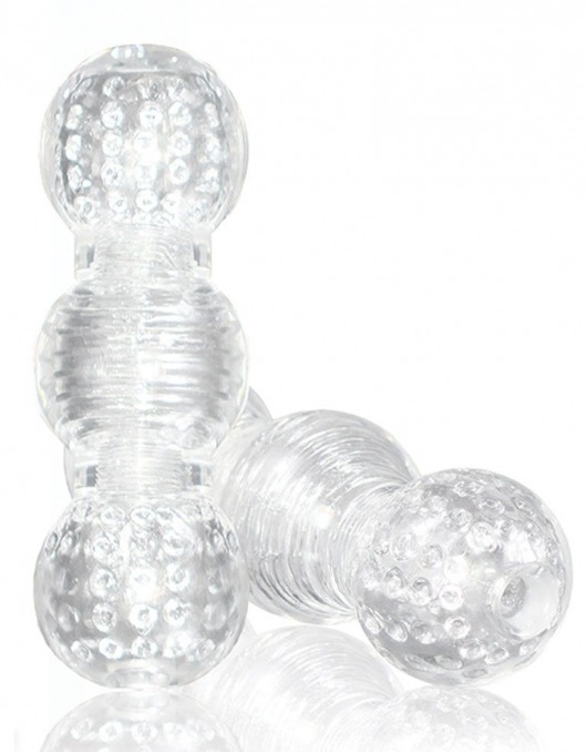 Прозрачный фигурный мастурбатор Master Stroker - Blush Novelties - в Сызрани купить с доставкой