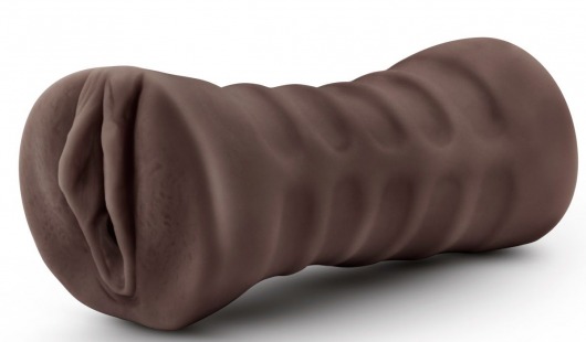 Коричневый мастурбатор-вагина Hot Chocolate Brianna - Blush Novelties - в Сызрани купить с доставкой