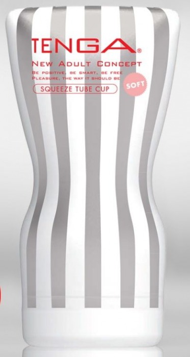 Мастурбатор TENGA Squeeze Tube Cup Soft - Tenga - в Сызрани купить с доставкой