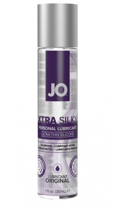Лубрикант на силиконовой основе JO Xtra Silky - 30 мл. - System JO - купить с доставкой в Сызрани