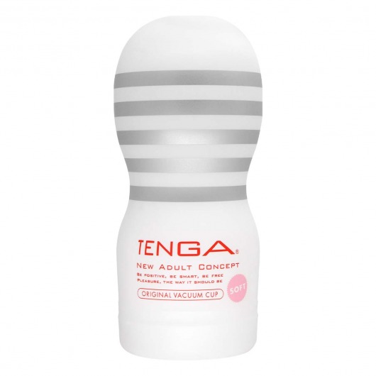 Мастурбатор TENGA Original Vacuum Cup Soft - Tenga - в Сызрани купить с доставкой