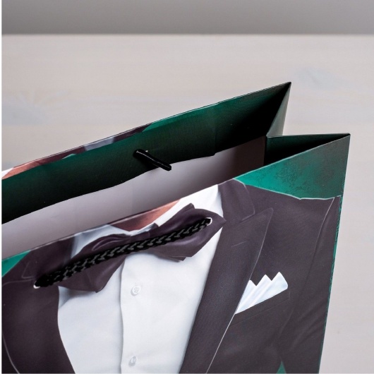 Бумажный пакет «Лучшему!» - 23 х 27 см. - Сима-Ленд - купить с доставкой в Сызрани