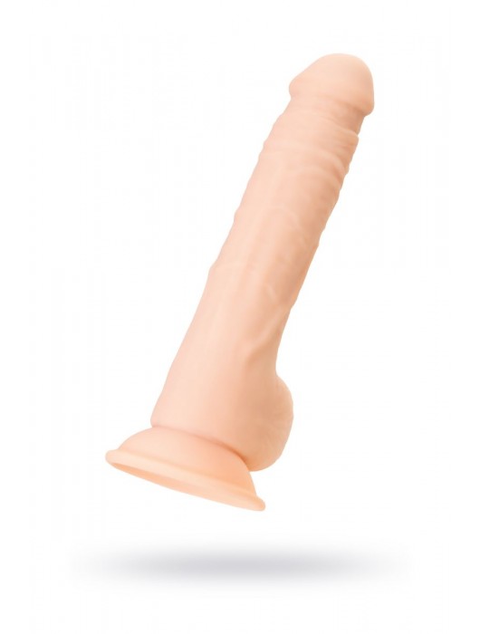 Телесный фаллоимитатор-реалистик Matthew M - 24,5 см. - Toyfa Basic