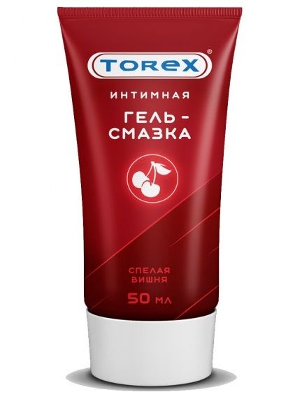 Смазка на водной основе TOREX  Спелая вишня  - 50 мл. - Torex - купить с доставкой в Сызрани