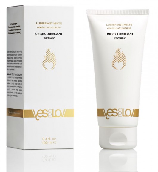 Лубрикант на водной основе с согревающим эффектом Warming Unisex Lubricant - 100 мл. - YESforLOV - купить с доставкой в Сызрани